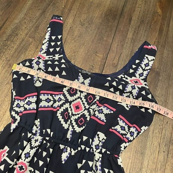 BePop Navy Lined Sleeveless Dress - Picture 5 of 10